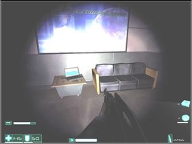 Take the Medkit hanging on the wall on the right and open the door - [Interval 05-A] Bishop - First Encounter Assault Recon - Game Guide and Walkthrough