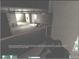 On the left, there's a Body Armor and two RPL Sub-Machineguns, and in the corner of the corridor you'll find a Medkit and two G2A2 Assault Rifles - [Interval 05-B] Blindside - First Encounter Assault Recon - Game Guide and Walkthrough
