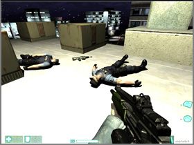 Take the Body Armor which is lying on the box and get outside to the roof using the adjacent door - [Interval 05-B] Blindside - First Encounter Assault Recon - Game Guide and Walkthrough