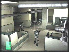 The ladder on the left will lead you upstairs - [Interval 06-B] Unauthorized Personnel - First Encounter Assault Recon - Game Guide and Walkthrough
