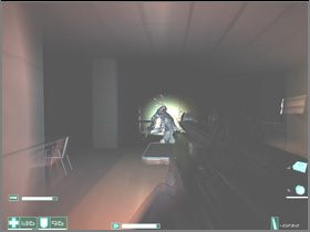 Be careful, in a minute the light will go out and you'll have three soldiers to deal with - [Interval 06-C] Afterimage - First Encounter Assault Recon - Game Guide and Walkthrough