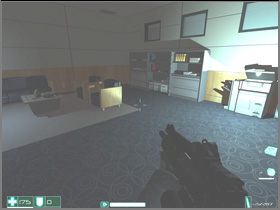 Inside the room you'll find a Medkit on a metal shelf - [Interval 07-B] Flight - First Encounter Assault Recon - Game Guide and Walkthrough