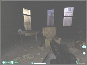 Gather the dead enemies' weapons and enter the room on the right - [Interval 08-A] Urban Decay - First Encounter Assault Recon - Game Guide and Walkthrough