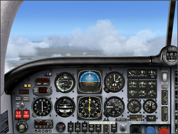 Flying away from OTA VOR. - Flight - Exemplary flight: Mooney Bravo - Flight Simulator X - Game Guide and Walkthrough