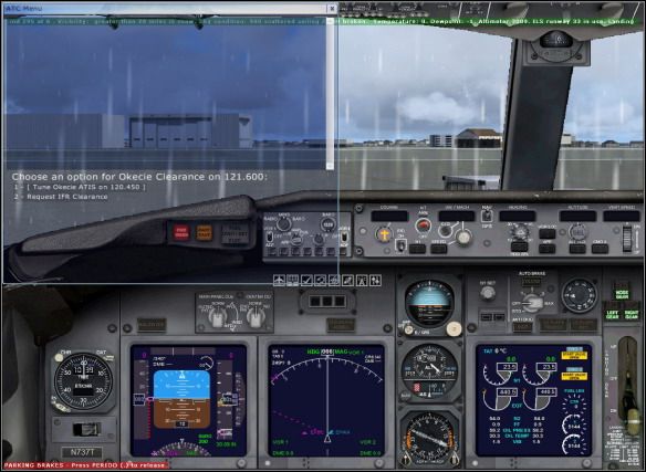 Request for flight. - Preparation - Exemplary flight: Boeing 737-800 - Flight Simulator X - Game Guide and Walkthrough