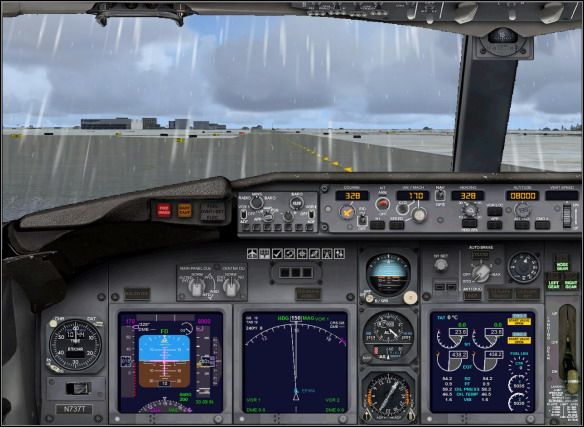 Taxiing to the runway. - Taxiing - Exemplary flight: Boeing 737-800 - Flight Simulator X - Game Guide and Walkthrough