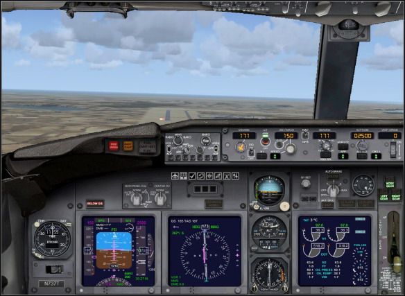 On final to runway 17. - Landing - Exemplary flight: Boeing 737-800 - Flight Simulator X - Game Guide and Walkthrough