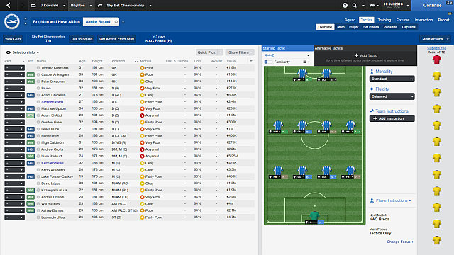 Tactics are the most important, along with the team, factors affecting the victory - General tactical assumptions - Tactics - Football Manager 2014 - Game Guide and Walkthrough