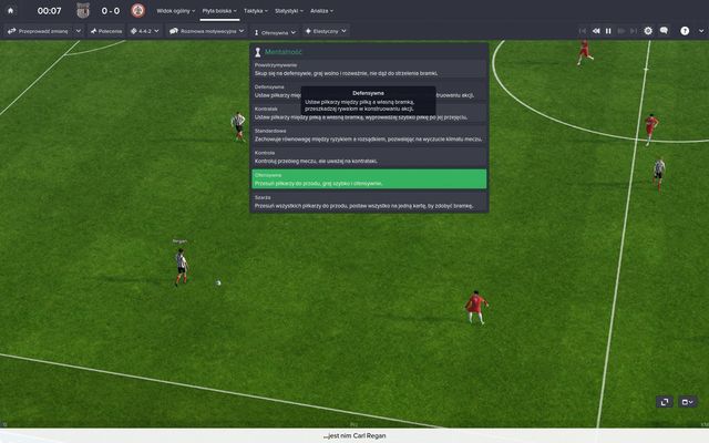 Playing style panel allows you to decide whether players should strictly follow the tactics determined before the match or should they have more free will and decide themselves how should they play - Mentality; Playing style; Tactics - During the match - Football Manager 2015 - Game Guide and Walkthrough