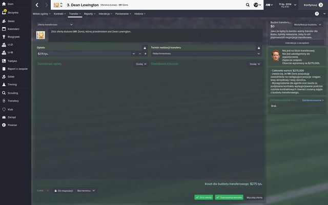 Additional clauses might come in handy as well - Making a transfer offer - Transfers - Football Manager 2015 - Game Guide and Walkthrough