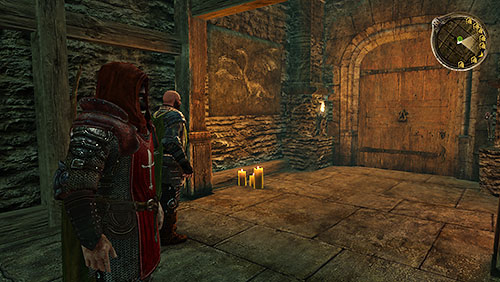 Move along the corridors until you find door leading to the arena - A New Hope [MQ] - p. 1 - Chapter 8 - Alester Sarwyck - Game of Thrones - Game Guide and Walkthrough