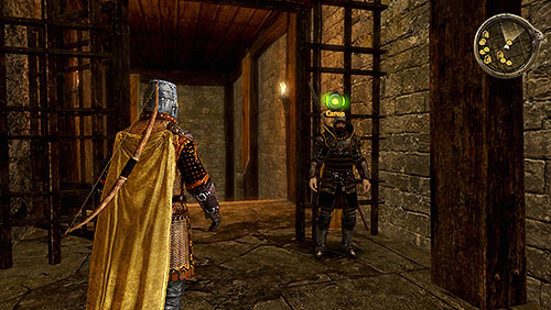 When you gather enough information, talk to Caron, who is guarding an entrance to the cells - A New Hope [MQ] - p. 2 - Chapter 8 - Alester Sarwyck - Game of Thrones - Game Guide and Walkthrough