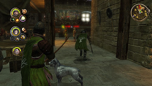 On the ground floor another group of enemies attack you - Crossroads [MQ] - p. 2 - Chapter 10 - Alester Sarwyck - Game of Thrones - Game Guide and Walkthrough