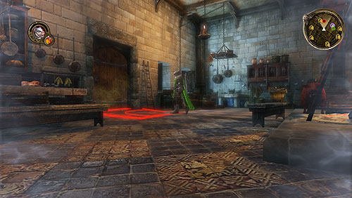 Wait a while in the dining room, to be sure that the guard patrolling this room has gone to the kitchen - Bound [MQ] - Chapter 13 - Mors and Alester - Game of Thrones - Game Guide and Walkthrough