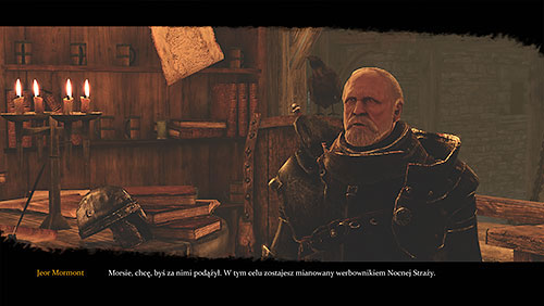 You can begin recruitment after conversation with Jeor Mormont in [7th chapter] but most of the recruits you get later - New Blood - chapters from 7 to 13 - Continuous quests - Game of Thrones - Game Guide and Walkthrough