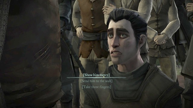 Important decision #3 - Important choices - Episode 1: Iron from Ice - Game of Thrones: A Telltale Games Series - Game Guide and Walkthrough