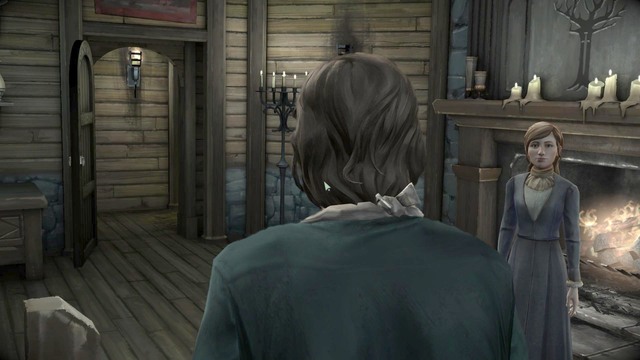 To get up from bed, press the buttons shown on the screen and after that using the direction buttons move towards the door - Chapter 2 - Episode 2: The Lost Lords - Game of Thrones: A Telltale Games Series - Game Guide and Walkthrough