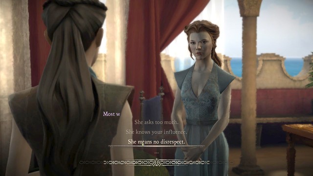 After the conversation you will be moved to the heart of Kings Landing - Chapter 3 - Episode 2: The Lost Lords - Game of Thrones: A Telltale Games Series - Game Guide and Walkthrough