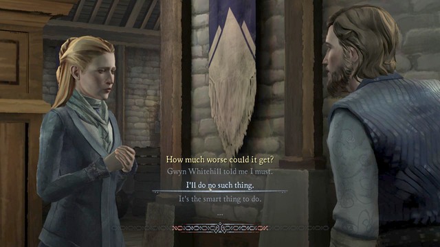 I have troubling news - Chapter 5 - Episode 3: The Sword in the Darkness - Game of Thrones: A Telltale Games Series - Game Guide and Walkthrough
