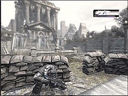 Take all the ammo and grenades and go upstairs - Act I: Trial by Fire - Walkthrough - Gears of War (PC) - Game Guide and Walkthrough