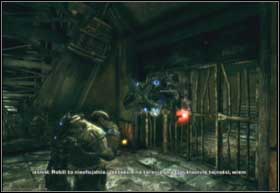 Go into the room with the containers and wait for Jack to open the passageway - Gathering Storm - Origins - Gathering Storm - Gears of War 2 - Game Guide and Walkthrough