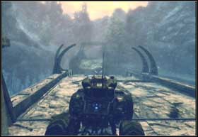 Pass the frozen lake while driving slowly and carefully, because the slightest mistake can drown the tank - Gathering Storm - Ascension - Gathering Storm - Gears of War 2 - Game Guide and Walkthrough