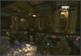 You're close to the queen's chamber - Hive - Royal Inquisition - Hive - Gears of War 2 - Game Guide and Walkthrough