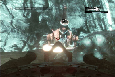The next obstacle are torpedoes launching from underwater launchers - Chapter 6 - Watery Grave - Act IV - Gears of War 3 - Game Guide and Walkthrough