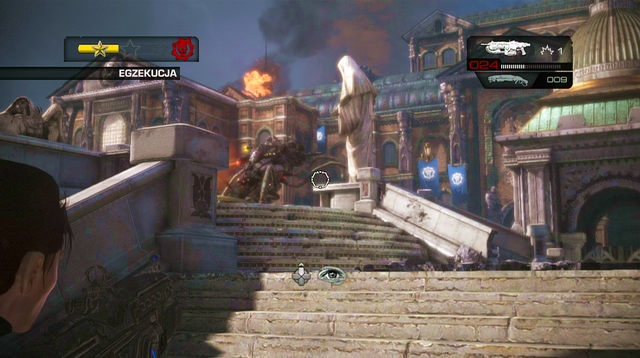 When you get closer to the center part of the bridge, another Reaver will appear - Enfield Bridge - Halvo Bay Military Academy - Gears of War: Judgment - Game Guide and Walkthrough
