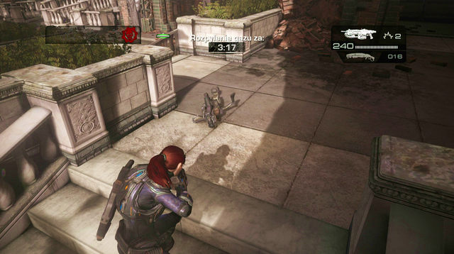 After killing the beast, enemy reinforcements will appear on the right part of the bridge - try to kill opponents in a melee fight - Enfield Bridge - Halvo Bay Military Academy - Gears of War: Judgment - Game Guide and Walkthrough