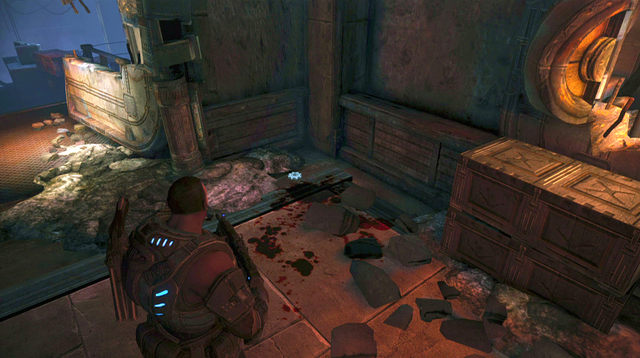 Go to the room and turn left - Beach - Onyx Point - Gears of War: Judgment - Game Guide and Walkthrough