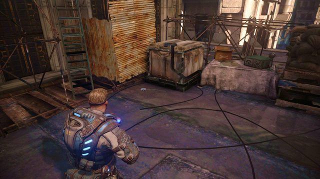 There is a declassified mission symbol on the right mission - First Avenue Rooftops - Downtown Halvo Bay - Gears of War: Judgment - Game Guide and Walkthrough