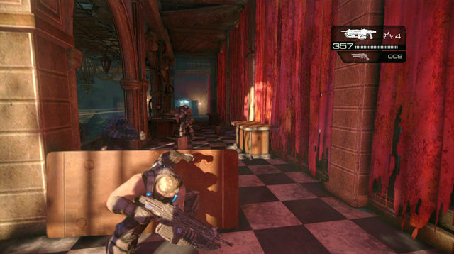 Go down the stairs to the lower floor - A Few Complaints - Aftermath - Gears of War: Judgment - Game Guide and Walkthrough