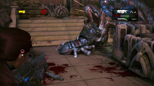 Corpser - enemy, which protects its front part with its legs - Enemies - Other - Gears of War: Judgment - Game Guide and Walkthrough