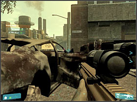 9 - [Mission 01] Contact! - Objective: Reach your Team members - [Mission 01] Contact! - Ghost Recon: Advanced Warfighter - Game Guide and Walkthrough