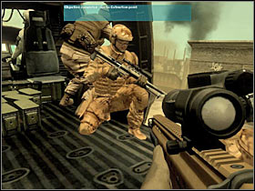 6 - [Mission 01] Contact! - Objective: Go to Extraction point - [Mission 01] Contact! - Ghost Recon: Advanced Warfighter - Game Guide and Walkthrough