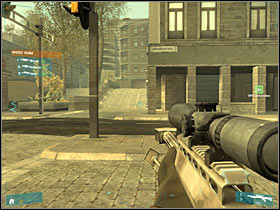 You will have to reach the opposite end of this passageway - [Mission 02] Coup d'etat - Objective: Reach VIP1's position - [Mission 02] Coup d'etat - Ghost Recon: Advanced Warfighter - Game Guide and Walkthrough