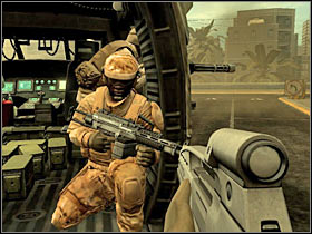 2 - [Mission 02] Coup d'etat - Objective: Go to extraction point - [Mission 02] Coup d'etat - Ghost Recon: Advanced Warfighter - Game Guide and Walkthrough