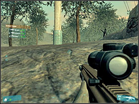 2 - [Mission 06] Ready for bear - Objective: Reach the camp entrance - [Mission 06] Ready for bear - Ghost Recon: Advanced Warfighter - Game Guide and Walkthrough