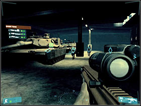 4 - [Mission 06] Ready for bear - Objective: Escort crews do tanks - [Mission 06] Ready for bear - Ghost Recon: Advanced Warfighter - Game Guide and Walkthrough