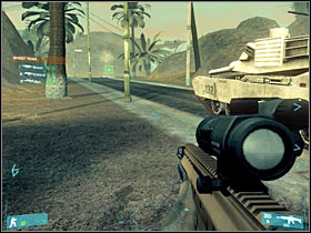 1 - [Mission 06] Ready for bear - Objective: Reach arms depot - [Mission 06] Ready for bear - Ghost Recon: Advanced Warfighter - Game Guide and Walkthrough