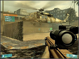 3 - [Mission 07] Quarterback - Objective: Reach drop point - [Mission 07] Quarterback - Ghost Recon: Advanced Warfighter - Game Guide and Walkthrough