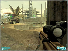 7 - [Mission 07] Quarterback - Objective: Reach drop point - [Mission 07] Quarterback - Ghost Recon: Advanced Warfighter - Game Guide and Walkthrough
