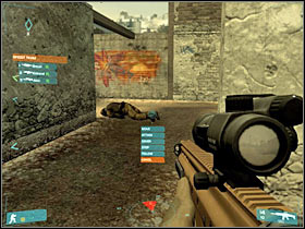 8 - [Mission 07] Quarterback - Objective: Reach drop point - [Mission 07] Quarterback - Ghost Recon: Advanced Warfighter - Game Guide and Walkthrough