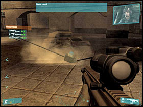 3 - [Mission 10] Fierce resistance - Objective: Destroy scrambler - [Mission 10] Fierce resistance - Ghost Recon: Advanced Warfighter - Game Guide and Walkthrough