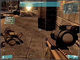 4 - [Mission 10] Fierce resistance - Objective: Reach Palacio National - [Mission 10] Fierce resistance - Ghost Recon: Advanced Warfighter - Game Guide and Walkthrough