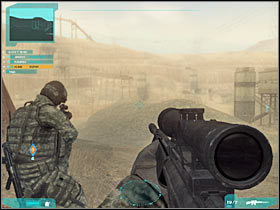 As you've probably noticed, the RPG icon is still active - Act 1 / Mission 2 - part 3 - Act 1 - Ghost Recon: Advanced Warfighter 2 - Game Guide and Walkthrough