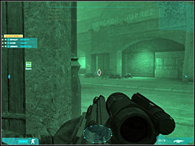 The second large group of enemy units is standing to the south - Act 2 / Mission 3 - part 1 - Act 2 - Ghost Recon: Advanced Warfighter 2 - Game Guide and Walkthrough