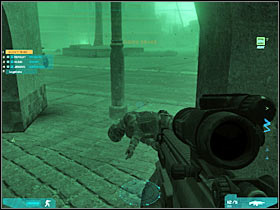 1a) Clear out Anti-Air defenses around the square (Obviously you won't find this objective on the official list, because the commanding officers didn't suspect that there may be AA tanks in the area - Act 2 / Mission 3 - part 2 - Act 2 - Ghost Recon: Advanced Warfighter 2 - Game Guide and Walkthrough