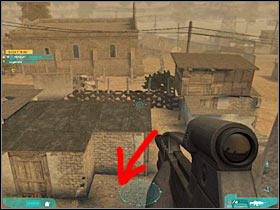 If you take a closer look at your tactical map, you should notice that there are THREE heavy machine gun posts guarding this blockade - Act 2 / Mission 4 - part 3 - Act 2 - Ghost Recon: Advanced Warfighter 2 - Game Guide and Walkthrough